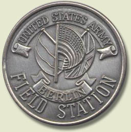 Image of Field Station Berlin Challenge Coin.