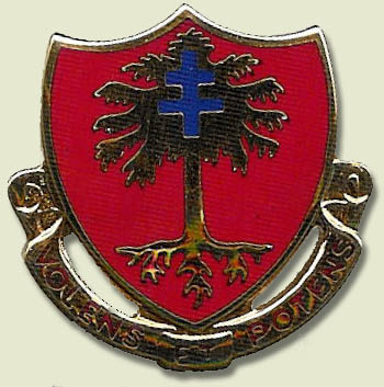 Image of the 320th Field Artillery Regiment crest.