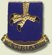 Image of the 502d Infantry Regiment's crest.