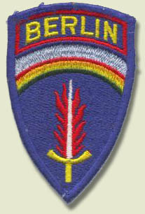Image of the colored Berlin Brigade Shoulder Sleeve Insignia.