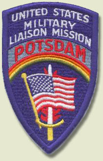 Image of the US Military Liaison Mission Shoulder Sleeve Insignia.