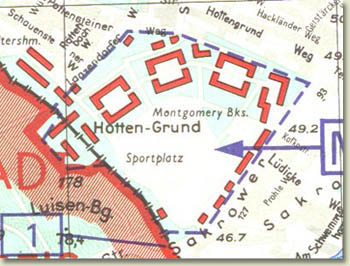 Map of Montgomery Barracks.